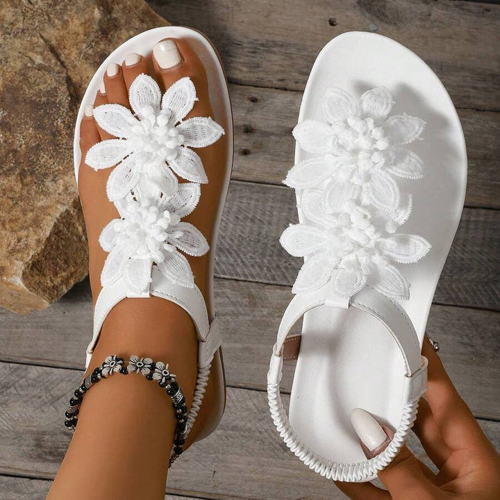 Florentina | Sandalias con Flores