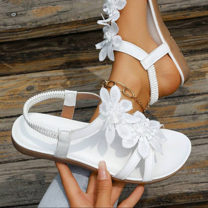 Florentina | Sandalias con Flores