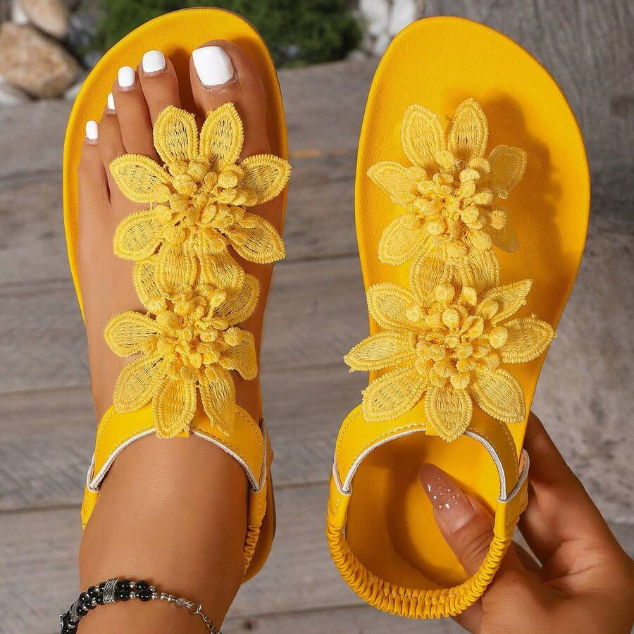Florentina | Sandalias con Flores