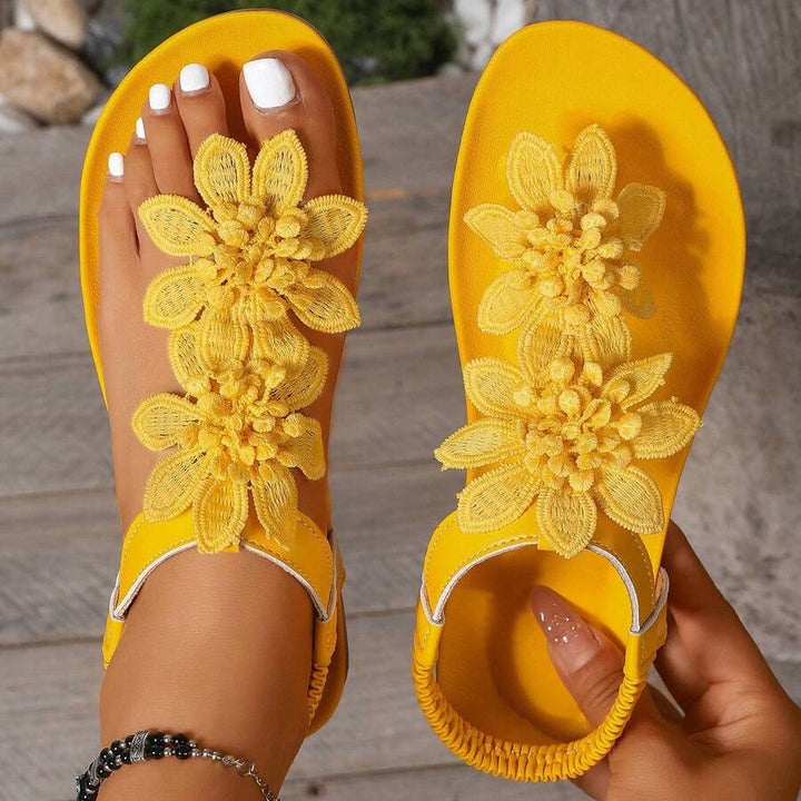 Florentina | Sandalias con Flores