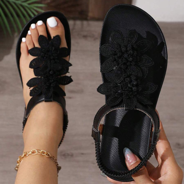 Florentina | Sandalias con Flores