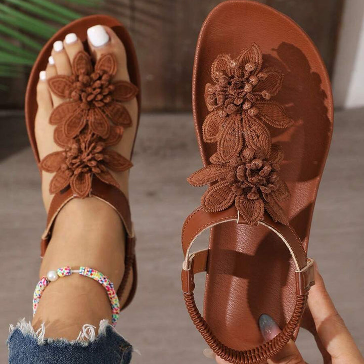 Florentina | Sandalias con Flores