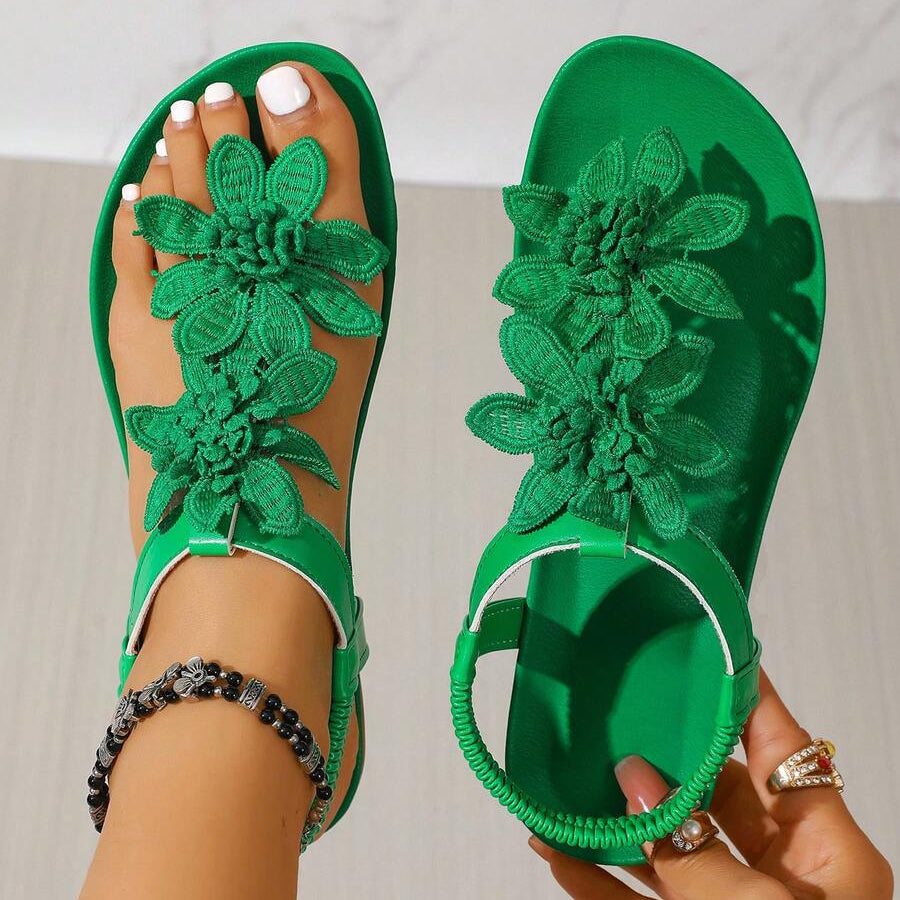 Florentina | Sandalias con Flores