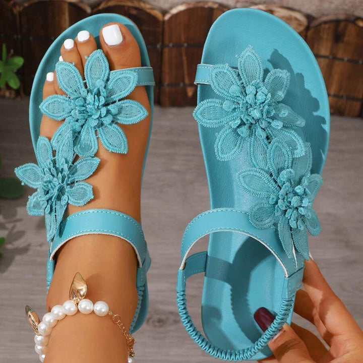 Florentina | Sandalias con Flores