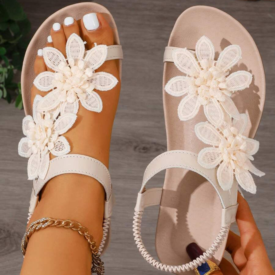 Florentina | Sandalias con Flores
