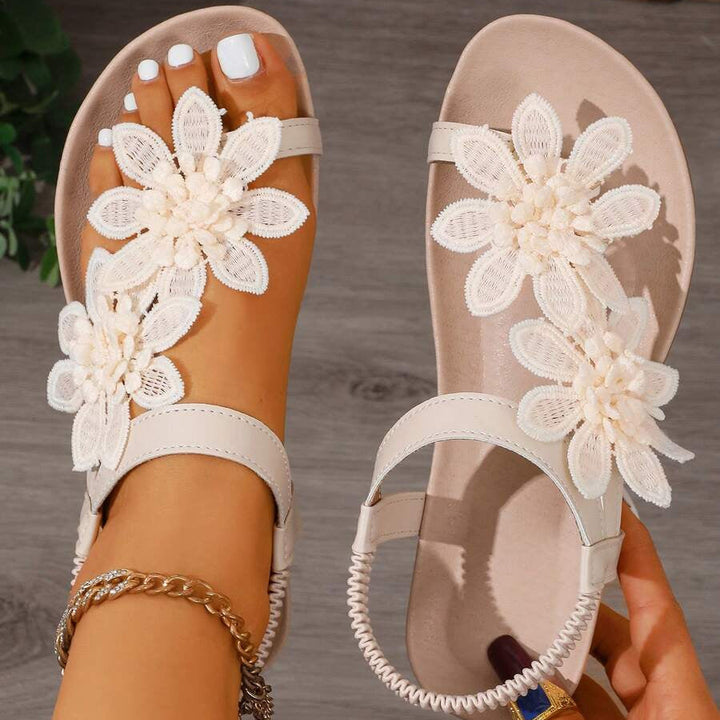 Florentina | Sandalias con Flores