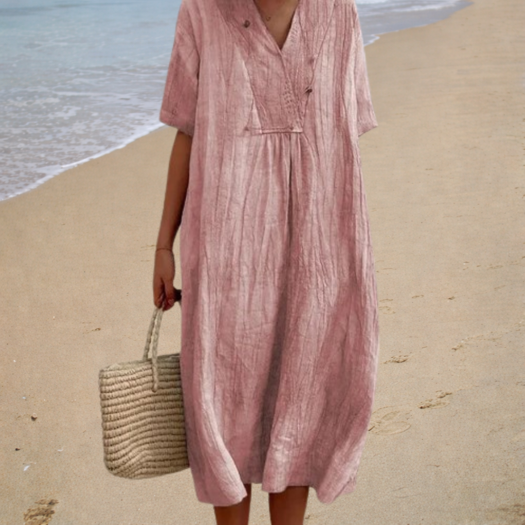 Vestido cómodo de temporada