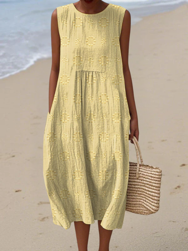 Rosa | Vestido Midi  Bordado