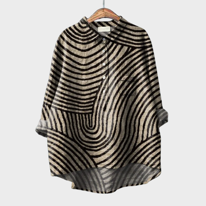 Melina | Blusa elegante colorida
