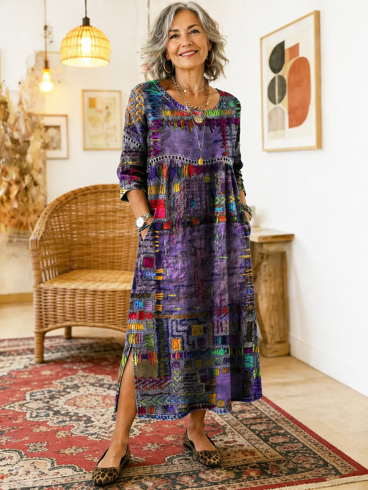 Isabella | Vestido Étnico Elegante