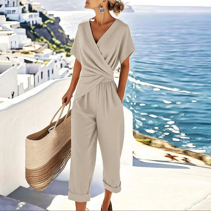 María| Elegante conjunto de dos piezas