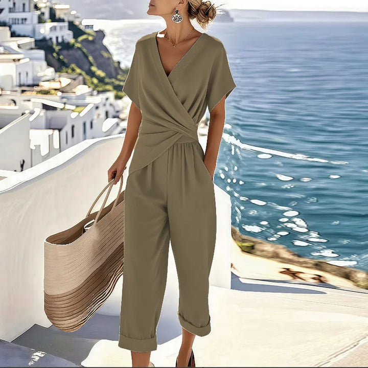 María| Elegante conjunto de dos piezas