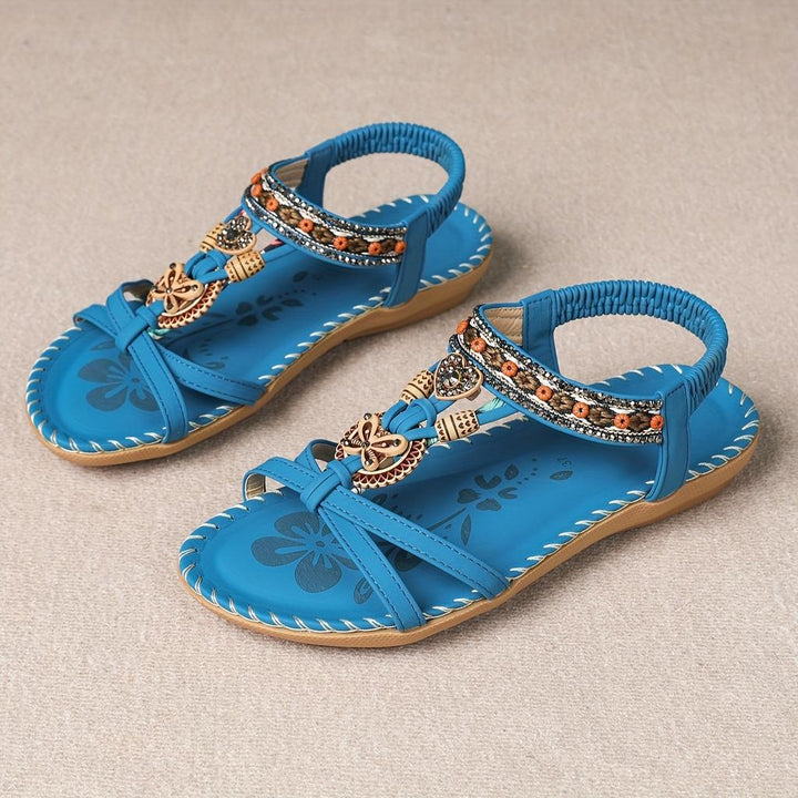 Rosa| Sandalias estilo Ibiza que combinan comodidad y elegancia