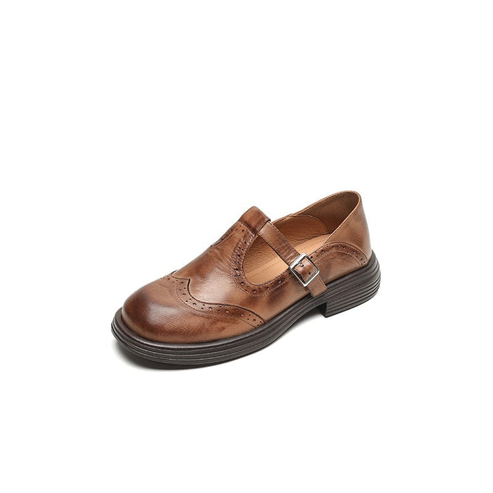 Elisa | Elegantes zapatos Mary Jane de piel