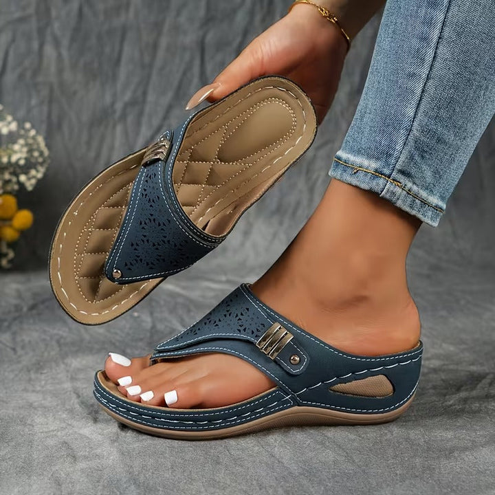 Andrea | Sandalias de cuña cómodas y con buen soporte