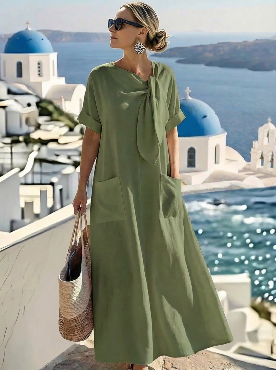 Florencia | Vestido Elegante con Bolsillos
