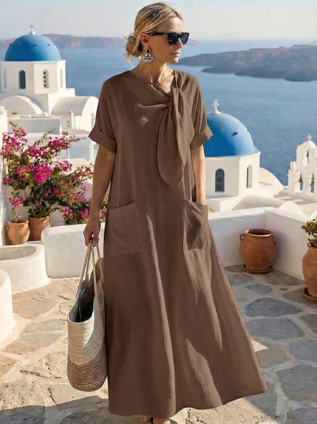 Florencia | Vestido Elegante con Bolsillos