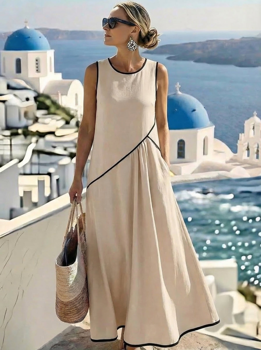 Lorena | Vestido de Verano a Rayas