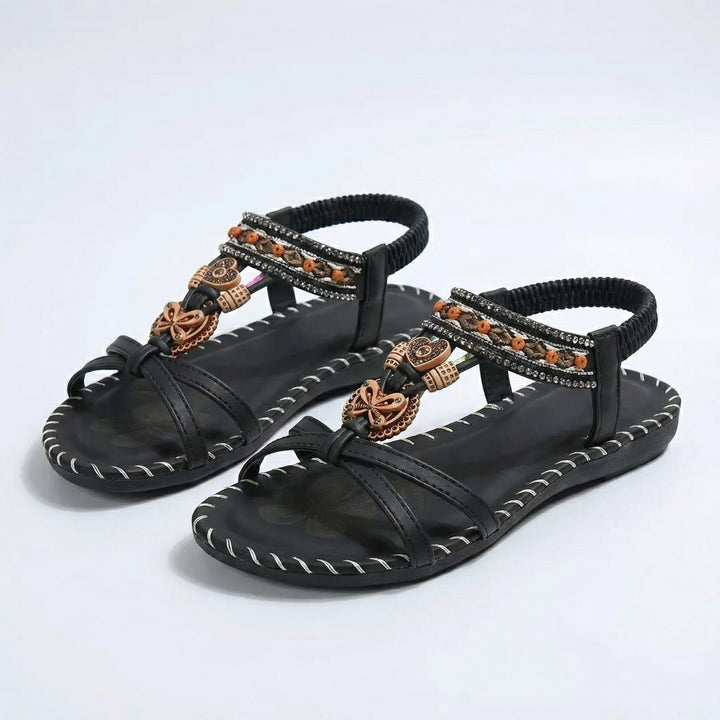 Rosa| Sandalias estilo Ibiza que combinan comodidad y elegancia