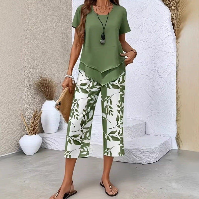 Estela | Conjunto cómodo con top de cuello