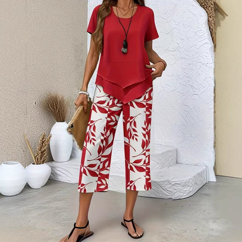 Estela | Conjunto cómodo con top de cuello